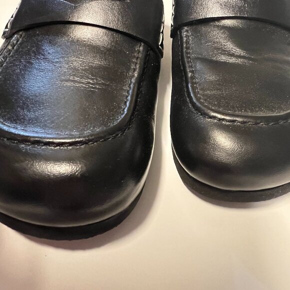 JW Anderson Black Leather Mules - Size 39 - Picture 6 of 12